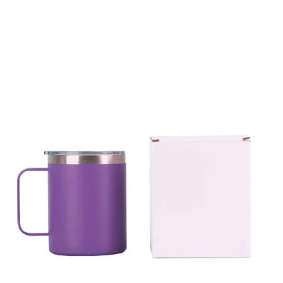 304 Stainless Steel Large Capacity Office Transparent Cover Mug Outdoor Car Portable Thermos Cup