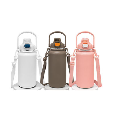 Outdoor Travel Cup 1600ml Insulated Water Bottle-Stainless Steel Vacuum Coffee Cup with Handle