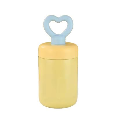 316 Stainless Steel Vacuum Tumblers Coffee Mug with Heart Handle Portable and Cute