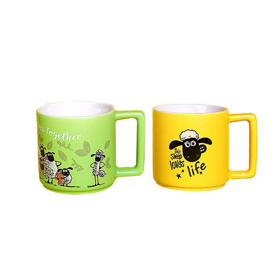 Customized Logo Acceptable Sublimation Blank Latte Modern Coffee Luxury Porcelain Mugs for Boyfriend