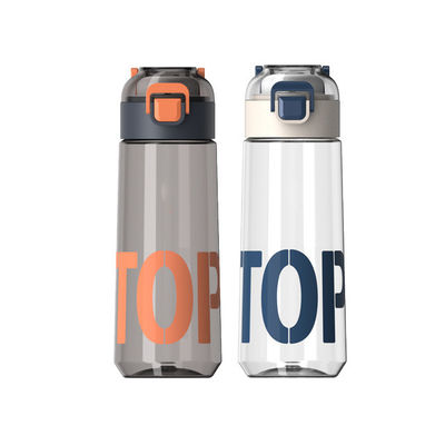 Customised 480ml White Plastic Water Filter Bottle for Sip Pressing Type Water Bottle