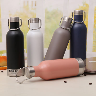 500ml Capacity Outdoor Vacuum Flask Small Mouth Insulated Cup with Customized Logo