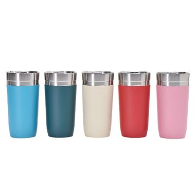 500ml Capacity Portable Stainless Steel Coffee Cup for Personalized Coffee on the Go