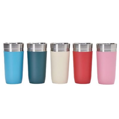 All Applicable People Can Enjoy 6-12 Hours Thermal Insulation with This 16oz Travel Mug