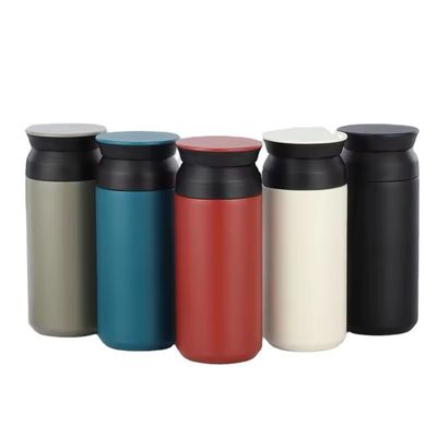 Double Walled Stainless Steel Tumbler Cups with Lids and Handle 350ml/500ml Capacity