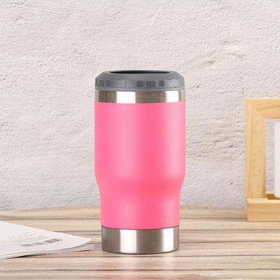 14oz Multi-color Vacuum Insulated Beer Cold Cans Outdoor Sports Bottle for Camping