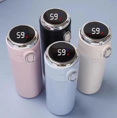 320ml/ 420ml Stainless Steel Smart Thermal Water Bottle With Led Temperature Display