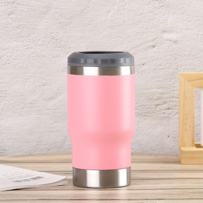 14oz Multi-color Cold Cans Vacuum Insulated Beer Cooler with American Style Design