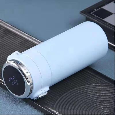 Insulated Reusable Sports Vacuum Flask Bullet with Temperature Display 320ML 420ML