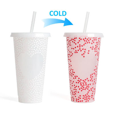 Customizable Gift Mug 24oz Cold Plastic Cup with Modern Design and Customized Logo