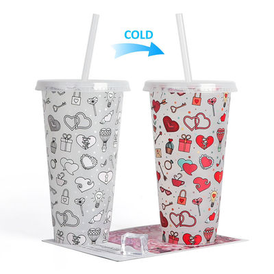 Customizable Gift Mug 24oz Cold Plastic Cup with Modern Design and Customized Logo
