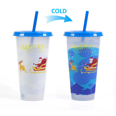 Customizable Gift Mug 24oz Cold Plastic Cup with Modern Design and Customized Logo