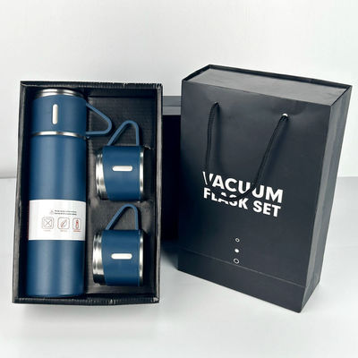 500ml Business Gift Stainless Steel Vacuum Flask Coffee Tumbler Water Bottle Cup Set