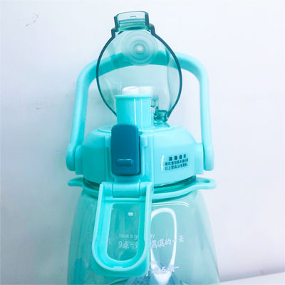 High Appearance Level Large Capacity Plastic Red Sippy Cup Water Bottle for Students