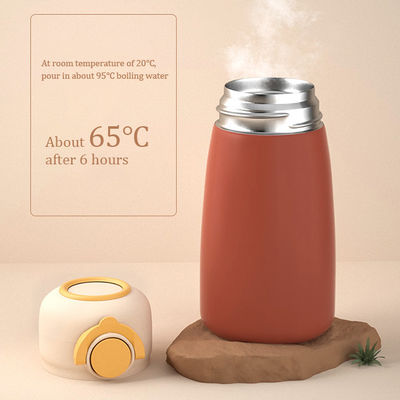 Enjoy Your Drinks On-the-Go with This Leakproof 304 Stainless Steel Thermos Cup 380ml