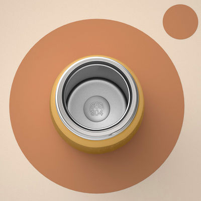 Enjoy Your Drinks On-the-Go with This Leakproof 304 Stainless Steel Thermos Cup 380ml
