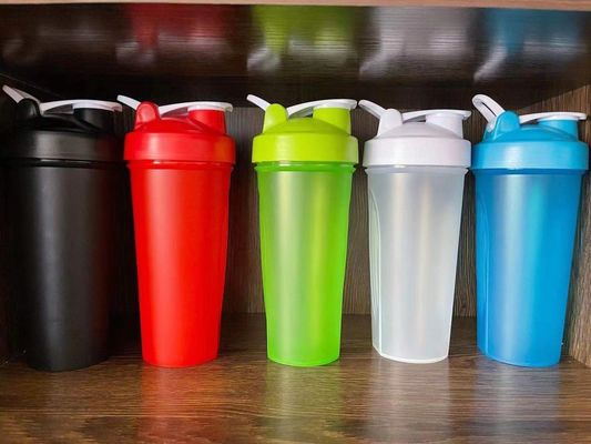 400ml Fitness Plastic Black Gym Blender Shaker Cup Protein Shaker Bottle for Versatile