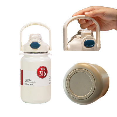 Customized Colors Acceptable Children's Cup With Straw Vacuum Flask Gift Set Thermal Mug
