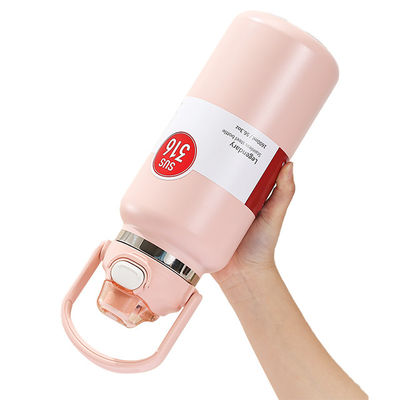 Customized Colors Acceptable Children's Cup With Straw Vacuum Flask Gift Set Thermal Mug