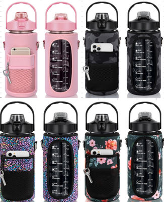 Manufacturers Large Capacity Neoprene 2L Water Bottle Sleeves with Customized Logo