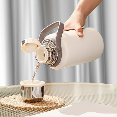 Reusable Double Wall Insulated Coffee Mugs Stainless Steel Vacuum Flasks Thermoses Set