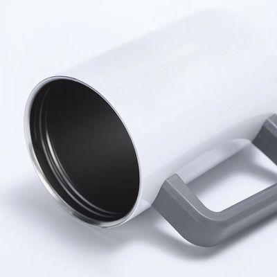 Vacuum Stainless Steel Tumblers Color Car Cups Tumbler With Handle And Straw Lid