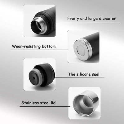 Double Wall Refined Steel Coffee Mug Vacuum Insulated 316 Stainless Steel Water Bottle