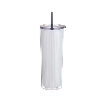 24oz Eco-friendly Colorful Plastic Acrylic Water Bottles Double Wall Tumbler Cups