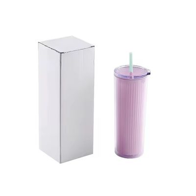 24oz Eco-friendly Colorful Plastic Acrylic Water Bottles Double Wall Tumbler Cups