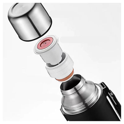 304 Stainless Steel Wide Mouth Vacuum Flask for Sports Gym and Travel 1200ml Capacity