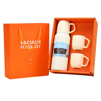 550ml Capacity Insulated Double-layer Stainless Steel Metal Thermos Cup Set for All