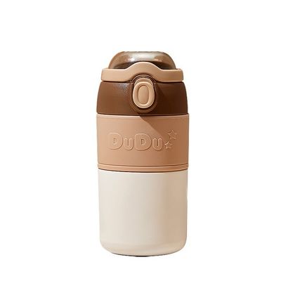 Business Gifts High Grade Double Wall Stainless Steel Water Bottle with Straw Cup Set
