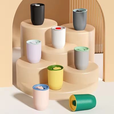 12oz Eco-friendly AS Plastic Coffee Mug Cups for Modern Design Accessories With Straw