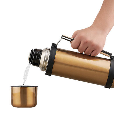 Kawaii Insulated Vacuum Cup 1200ml Capacity Perfect for Hot Water and Coffee on the Go