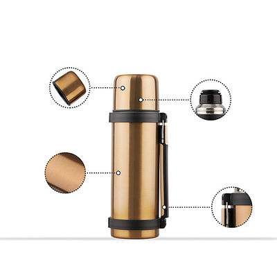 Kawaii Insulated Vacuum Cup 1200ml Capacity Perfect for Hot Water and Coffee on the Go