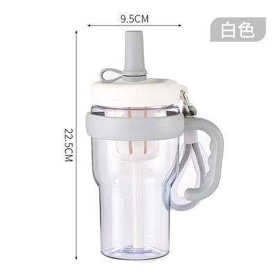 Portable 680ml Outdoor Sports Kettle Reusable Plastic Bottle with BPA-free Material
