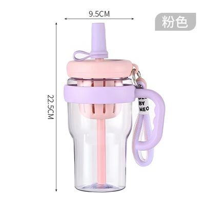 Portable 680ml Outdoor Sports Kettle Reusable Plastic Bottle with BPA-free Material