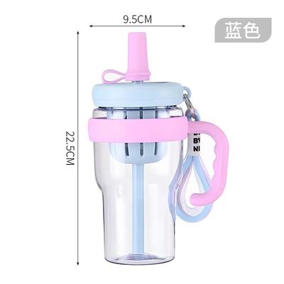 Portable 680ml Outdoor Sports Kettle Reusable Plastic Bottle with BPA-free Material