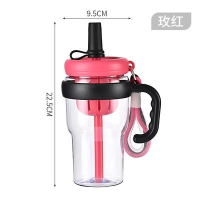 Portable 680ml Outdoor Sports Kettle Reusable Plastic Bottle with BPA-free Material