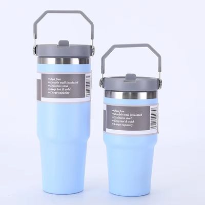 10. Number of Pieces 1 Tumbler With Handle Stainless Steel Coffee Tumbler 20 Oz 30 Oz