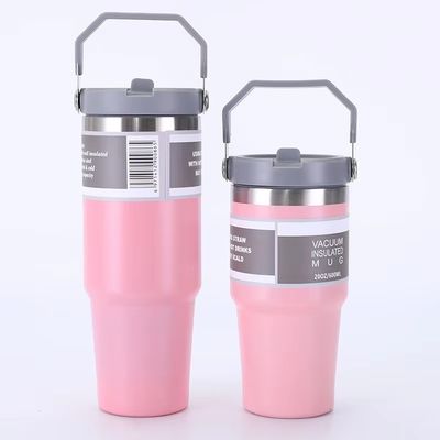 10. Number of Pieces 1 Tumbler With Handle Stainless Steel Coffee Tumbler 20 Oz 30 Oz