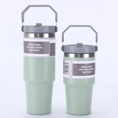 10. Number of Pieces 1 Tumbler With Handle Stainless Steel Coffee Tumbler 20 Oz 30 Oz