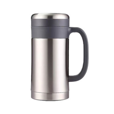 SUS304 Food Grade Stainless Steel Insulated Coffee Mug with Handle 450ml Capacity