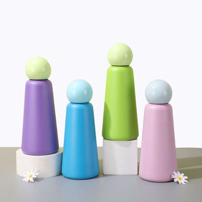 Modern Design 500ml Stainless Steel Water Bottle Insulated Travel Mug with Cute Lid