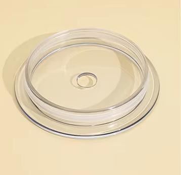Direct Drinking Double Wall Plastic Water Bottle Large Capacity WITH LID Beverage Cup