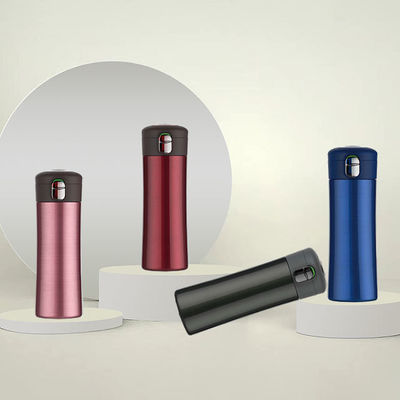 12-24 Hours Thermal Insulation Stainless Steel Travel Water Bottle with Filter and Coffee
