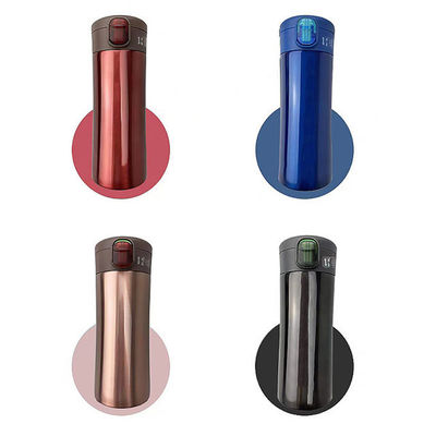 12-24 Hours Thermal Insulation Stainless Steel Travel Water Bottle with Filter and Coffee