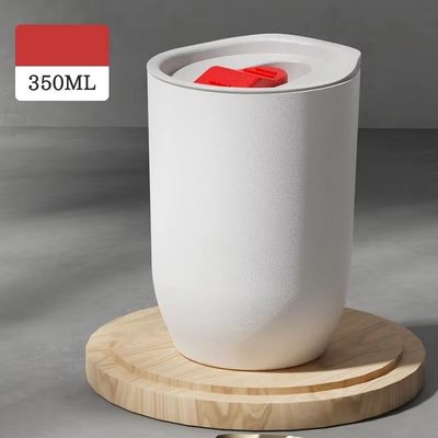 350ml Custom Logo Plastic Large Capacity Outdoor Sports Portable Straw Drinking Water Bottle Cup