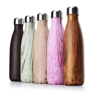 Custom Logo Double Wall Stainless Steel Water Bottle for Insulated Outdoor Activities