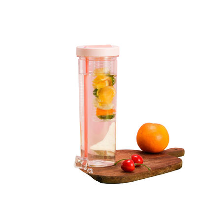 Large Capacity Outdoor Portable Straw Juice Drinking Water Bottle Cup With Tea Barn Custom Logo Plastic